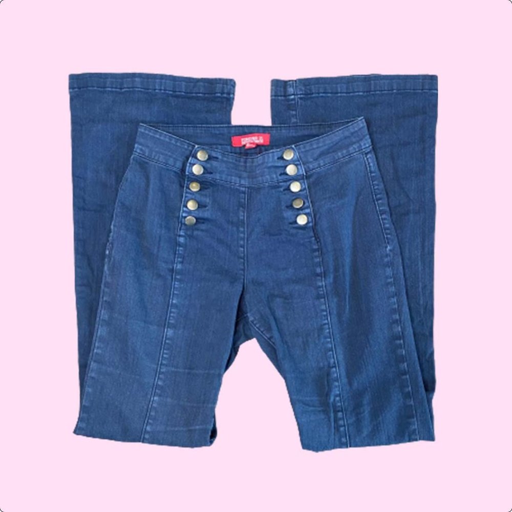 True Blue Midrise Flare Jeans | Forever 21 | Size 29